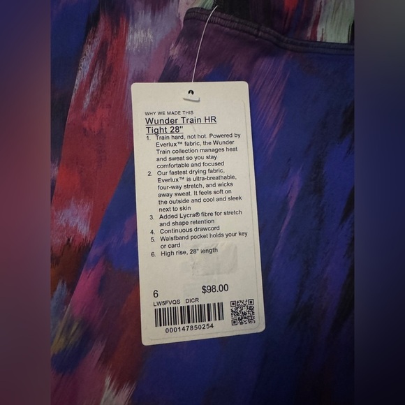 Lululemon Wunder Train HR Tight 28" - Picture 3 of 7